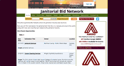 Desktop Screenshot of janitorialbids.net